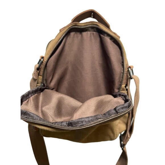 Oxa Durable Canvas Crossbody Bag With Adjustable Strap & Multiple Compartments - Picture 6 of 8